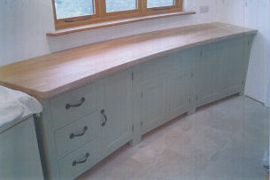 Joinery Services - Bespoke Curved Kitchen Units